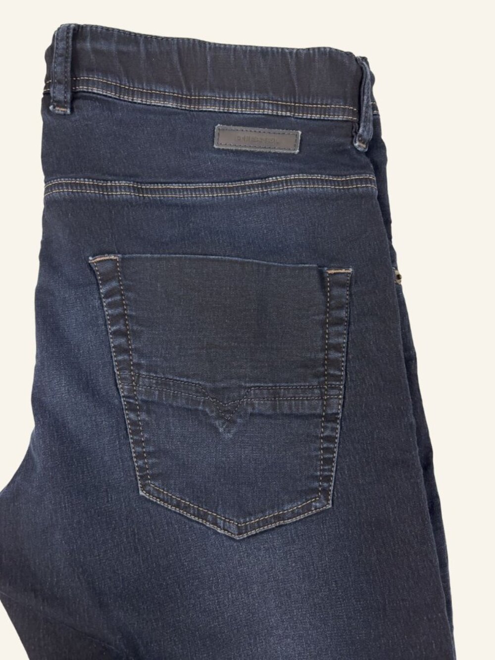 Diesel Krooley-NE Jogg Jeans W32 Dark Navy Stretch Denim - Picture 4 of 12